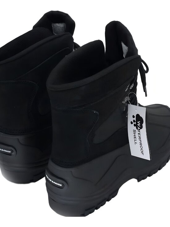 Polar Range Mens Peak Cold Weather Boots Black Size 12 main image 6